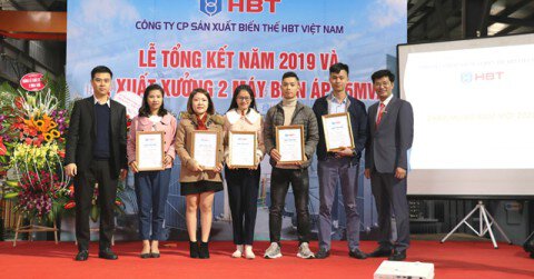 HBT Việt Nam tổng kết năm 2019 và xuất xưởng lô máy biến áp 15 MVA đầu tiên trong năm 2020